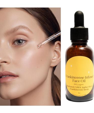  G n rique Frankincense Resin Infused Castor Oil 8/3/3 Centimeters Organic Face Oil Lightweight Face Moisturizer 1oz Natural for Hydrating and Massaging Skin - Buy Online on GoSupps.com