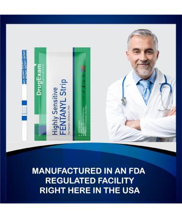5 Pack DrugExam Urine Test Strips for FYN 20 ng/mL - Buy Online on GoSupps.com