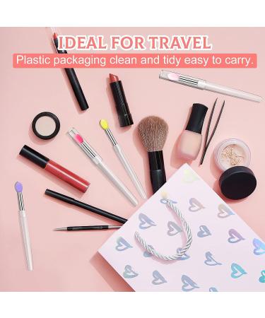 Jasilon Lip Brush Set - 10 PCS Reusable Silicone Makeup Brushes with Dustproof Cover for Lip Gloss, Eyeshadow, Lip Cream - Beauty Tool Kit - Buy Online on GoSupps.com