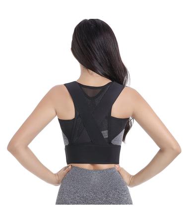 Posture Corrector For Men And Women Breathable Back Brace Anti-Hunchback Spine And Back Support Belt For Neck Back Shoulders Corrector (Size : L)