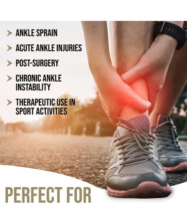 ORTHO DEPOT Air Cushion Ankle Brace - Adjustable Stabilizer with Compression Support - Buy Online on GoSupps.com