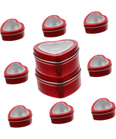 NUOBESTY 30 Pcs Gumballs Reusable Yoghurt Pot Lids Wedding Party Supplies Chocolate Candies Snack Box Candy 6x5.9cmx3pcs Redx3pcs - Buy Online on GoSupps.com