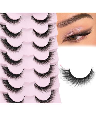 Fox Eye Lashes - EYDEVRO 15mm Mink Angel Wing False Eyelashes for Natural Cat Eye Look - Buy Online on GoSupps.com
