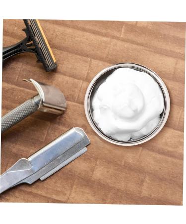 Angoily Metal Impact Bowl & Razor Cup | Rustproof Steel Shaving Accessories for Men - Perfect for Face Cleaning & Foam - Buy Online on GoSupps.com