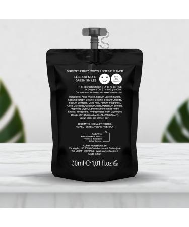  AURA LUXURY COLLECTION Black Edition 200 x 30ml Shower Shampoo Bags with Cap with Organic White Nettle Extracts - Bathroom Courtesy Kit for Hotel & B & B - Buy Online on GoSupps.com