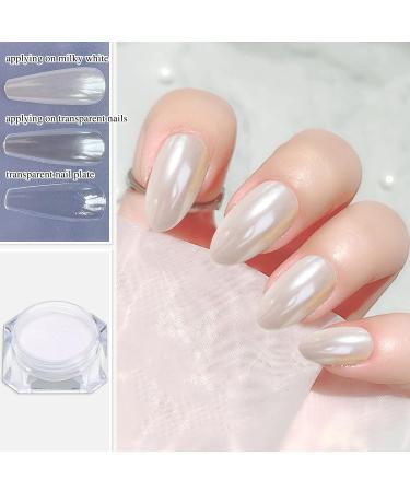 QINREN 8 Colors Chrome Nail Powder - Metallic Holographic Glitter for DIY Nail Art - Buy Online on GoSupps.com