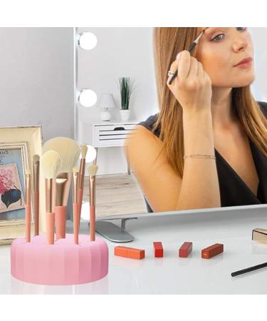 Wontool Makeup Brush Cleaning Mat | Silicone 4 in 1 Cleaning Bowl and Mat Portable Washing Tool Cosmetic Brush Cleaner for Easy Cleaning Pink - Buy Online on GoSupps.com