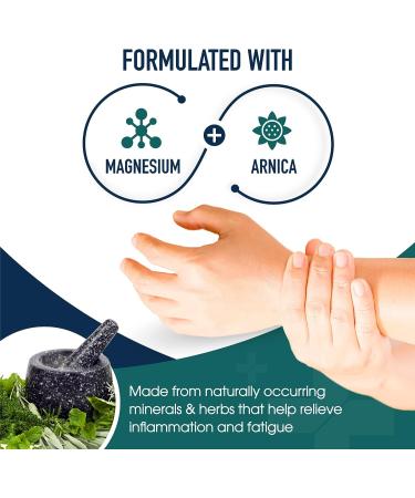 Mars Wellness MG+ Magnesium & Arnica Spray (4 oz) | Extra Strength Body Spray for Aches, Headaches & Cramps - Buy Online on GoSupps.com
