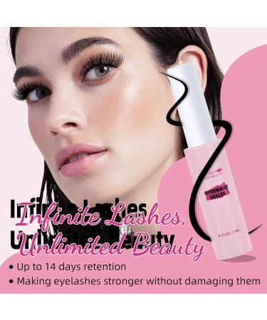 PRO Lash Clusters Overnighter Lash Sealer - Extend Lash Wear Up to 14 Days | Long Lasting & Easy to Remove | 7ml Black - Buy Online on GoSupps.com