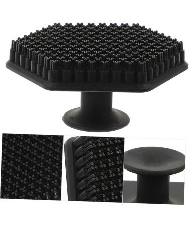 Angoily Silicone Face Brush Silicone Face Exfoliator Skin Care Tools Facial Cleansing Pad Shower Scrubber for Body Facial Scrubber Face Scrub Brush Silica Gel Bath Brush Soft Fur - Buy Online on GoSupps.com