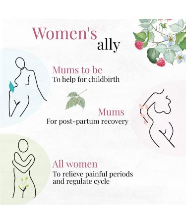 ORIGEENS Organic Raspberry Leaf Tea 200g for Pregnancy, Menstruation & Fertility - Buy Online on GoSupps.com