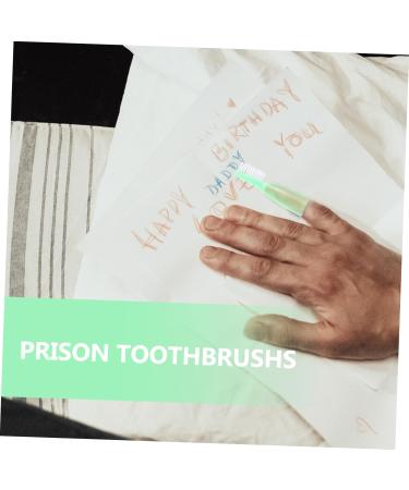 Ipetboom 10 Pack Prison Toothbrush | Soft Travel Toothbrushes for Comfort | Tiny Plastic Brushes for International Shipping - Buy Online on GoSupps.com