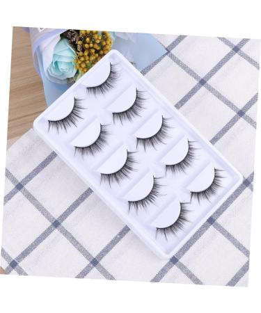 minkissy 80 Pairs Lashes Natural False Lashes Fake Eyelash Dense Eyelash Eyelashes 3d Cross - Buy Online on GoSupps.com