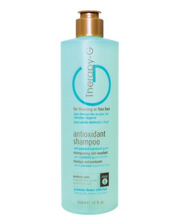 Antioxidant Shampoo (350ml 12 oz) for fine thinning hair and anti hair loss. Protects hair color and prevents damage and helps inhibit DHT and stimulate renewed growth shampoo..