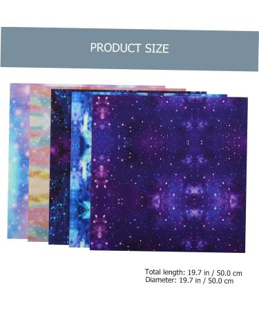 5pcs Christmas Snowflake Fabric Patch Sewing Supplies 0.01X50X50CM As Shown - Buy Online on GoSupps.com