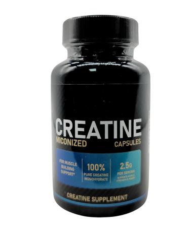 Okian Creatine Micronized Capsules 2.5g Veggie Caps