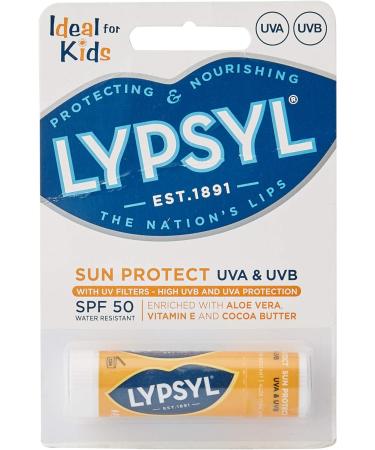 Lypsyl Sun Protect SPF50 Lip Balm 4.7g - Moisturizing Lip Care with High Sun Protection - Buy Online on GoSupps.com