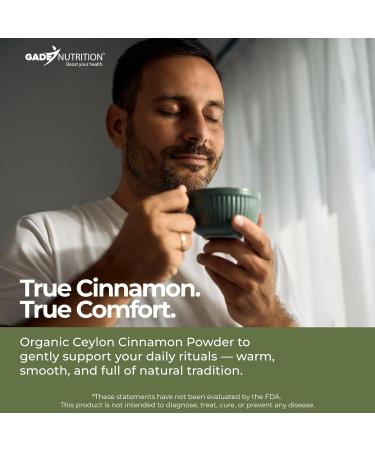 Gade Nutrition Ceylon Cinnamon Extract Powder | 250g (8.8 oz), 1000mg per Serving, 250 Servings | Non-GMO, Gluten-Free, Dairy Free, Vegan | USA Made - Buy Online on GoSupps.com
