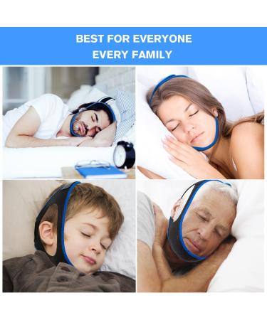 2023 Anti Snoring Chin Strap | Adjustable & Breathable | Stop Snoring Devices for Men and Women | Snoring Reduction Aid for Better Sleep - Buy Online on GoSupps.com