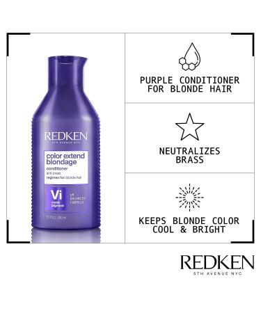 Redken Color Extend Blondage Conditioner 300 ml - Best Purple Conditioner for Blonde Hair | Shop Internationally - Buy Online on GoSupps.com