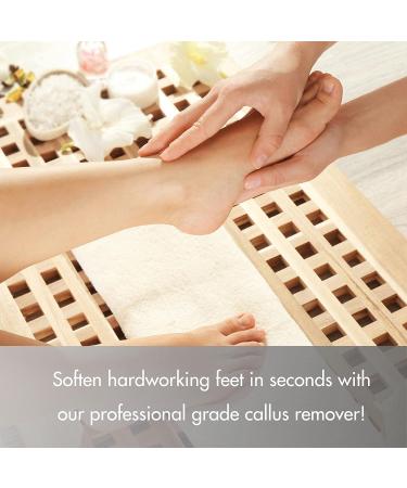 SPA REDI Lemon and Lime Callus Remover Gel 128 Oz - Professional Pedicure Foot Care for Toughest Calluses - Smooths Dry Cracked Heels - 1 Pack - Buy Online on GoSupps.com