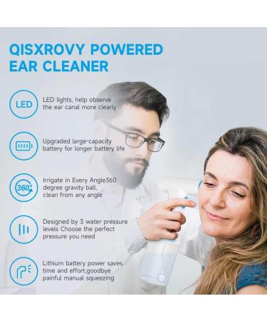 Electric Ear Wax Removal Kit - Safe & Easy Ear Cleaning for Adults & Kids - Buy Online on GoSupps.com