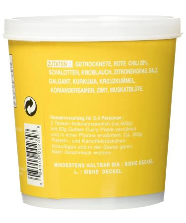 Buy COCK Yellow Curry Paste - Authentic Thai Flavor (400g) - International Shipping Available - Buy Online on GoSupps.com