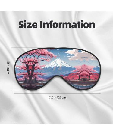 SSIMOO Japan Mount Fuji Sleep Mask - Adjustable Breathable & Fashionable Eye Mask for Comfortable Sleep | International Shipping - Buy Online on GoSupps.com