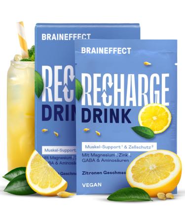 Braineffect archae - Premium hydration mixture - electrolyte without sugar (with stevia) + EAA & BCAA powder - isotonic beverage powder with amino acids lemon 24 g (15 pack) - Buy Online on GoSupps.com