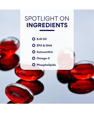 Research Verified Antarctic Krill Oil - Improve Heart Function Boost Cognition - 2000mg - 60 Softgels - Made in The USA 1 - Buy Online on GoSupps.com