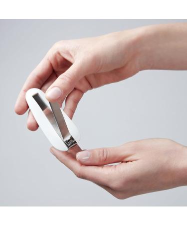 ZWILLING Premium Nail Clippers - Ergonomic Stainless Steel White 85mm with Collecting Container - International Shipping Available - Buy Online on GoSupps.com