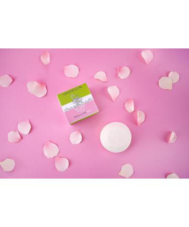  GREENDOOR GREENDOOR Bar Rose Shampoo 75g - Vegan - Soft - Plastic Free - For Women - Natural Cosmetic with Organic Shea Butter Aloe Vera - Natural Care for All Hair Types - Buy Online on GoSupps.com