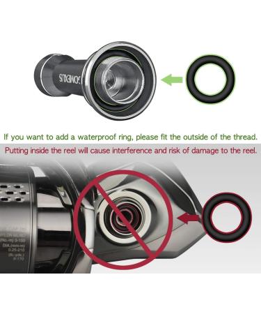 GOMEXUS Reel Stand for Shimano & Daiwa Reels - Protect from Rocks | Compatible with Stradic, Stella, Vanford, Certate, Exist | 42mm Basic Design - Buy Online on GoSupps.com