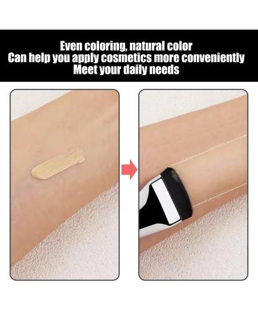 2 Pieces Foundation Brushes and 2 Pieces Eyebrow Brushes Foundation Brushes for Liquid Makeup Flat Foundation Brushes Flat Top Facial Brushes Easy to Use Liquid Foundation Brushes - Buy Online on GoSupps.com