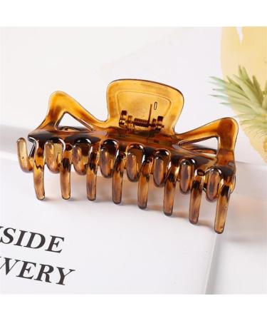 Women Solid Hair Claw Clips Large Hairpins Clamps Hair Barrette Crab Hair Bands Headwear Hair Accessories Gifts 1Pcs (Color : A1)