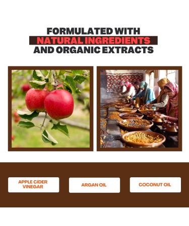 Apple Cider Vinegar Hair Mask 8 Fl Oz - Smoothness Strength & Shine - Soothing Itchy Scalp & Deep Hydration for Softer Hair - Buy Online on GoSupps.com