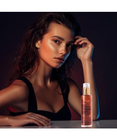 Lip Bar Foundation 80ml Body Glow Oil Body Face Liquid Contouring Highlighter Oil Delicate Shine Eyeliner Pen 1 count (Pack of 1) D - Buy Online on GoSupps.com