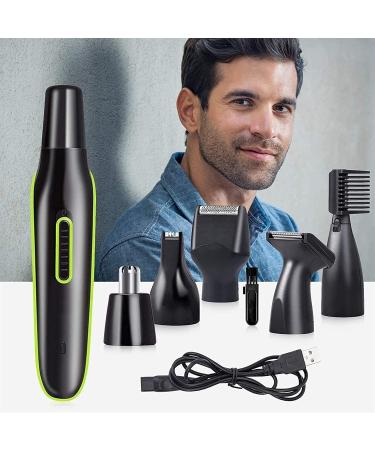5 in 1 Ear Nose Hair Trimmer for Men & Women - Electric Facial Hair Trimmer with Waterproof Stainless Steel Blades - Buy Online on GoSupps.com