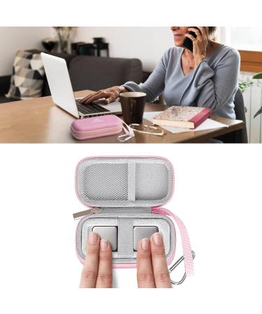 MATEIN Heart Monitor Case for AliveCor KardiaMobile Heart Monitor Personal EKG/KardiaMobile 6-Lead Rate Monitoring Devices Heart Rate Monitor Storage Bag Carrying Hard Travel Case Pink - Buy Online on GoSupps.com