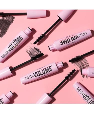 Wet n Wild Mega Volume Waterproof Mascara Very Black 0.21 oz - Waterproof formula for bold lashes - 1 Pack - Buy Online on GoSupps.com