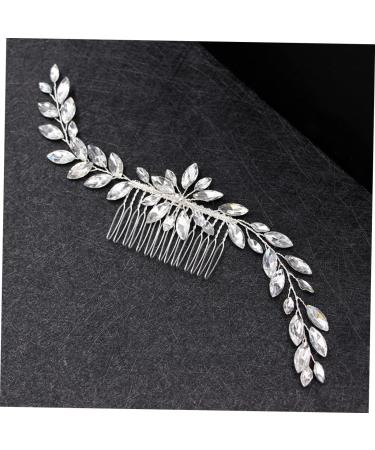 Beaupretty Accessories hair comb decorative hair combs wedding hair Tiara Leaf Hair Pin Hair Side Combs Bridal Headdress Bridal Hair Comb wedding hair accessories Horse eye decorate Comb - Buy Online on GoSupps.com