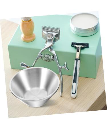 Seaesfoufu Stainless Steel Razor Shell - Premium Shaving Cup & Accessories for Men | Durable Shaving Bowl for an Effortless Shave - Buy Online on GoSupps.com