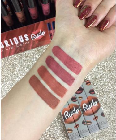 Buy Rude Cosmetics Notorious Rich Long Liquid Lip Color - Undressed Lipstick for Women | 0.1 oz | International Shipping Available - Buy Online on GoSupps.com