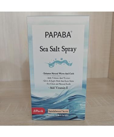 Sea Salt Spray for Men - Texturizing Hair Spray with Quinoa Protein | Instant Volume & Thickness | Sandalwood Scent - Buy Online on GoSupps.com