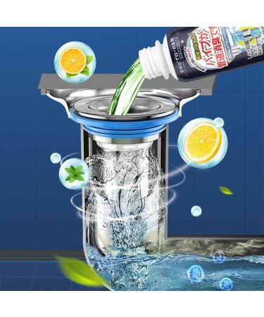 Sink Drain Cleaner - Powerful 100ml Tub Drain Cleaner | Bathroom Sink Drain Cleaner with Pleasant Fragrance for Kitchen Drain Tub Drain - Buy Online on GoSupps.com