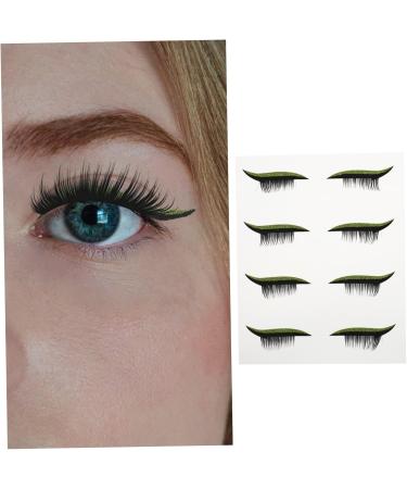 VINTORKY 4 pairs Reusable Eyelid Makeup Sticker Pencils Lash with Liners Self-adhesive Women Tape Decals for 1 count (Pack of 1) As Shown - Buy Online on GoSupps.com
