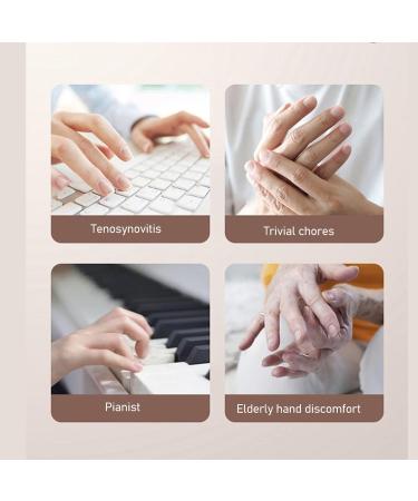 Universal Mini Migraine Relief Clip - 4 Floral Hand Pressure Point Silicone Clips (Blue) for Acupressure & Portable Comfort - Buy Online on GoSupps.com