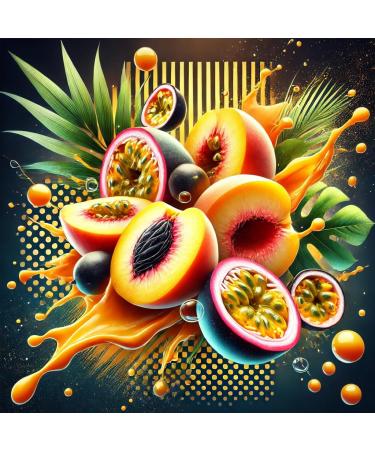 Peach Passionfruit aroma concentrate Vegan Sasami 100ml