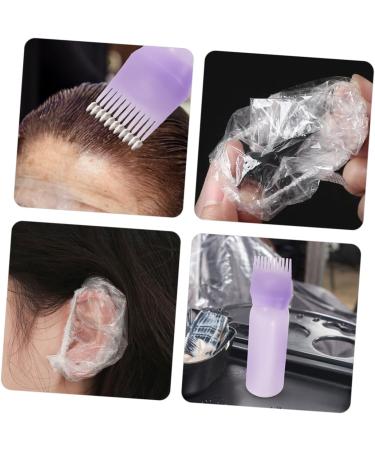 Beaupretty 1 Set Bleach Kit Hair Coloring Tools Hair Dye Tools for Diy Hairstyling Gloves Salon Hair Dyeing Tool Earmuffs Hair Dye Accessories Plastic Portable Tool Kit Purple 6.9x4.8cm Purple - Buy Online on GoSupps.com