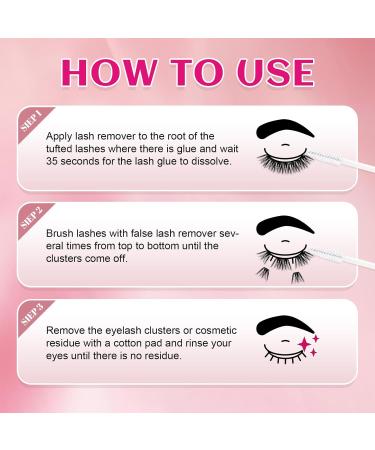 Fadlash Eyelash Glue Removal Cream | Gentle & Effective 10ml for Sensitive Skin | Individual Eyelash Extension Cleaner - Buy Online on GoSupps.com